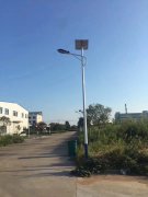 農(nóng)村太陽能路燈每天亮燈